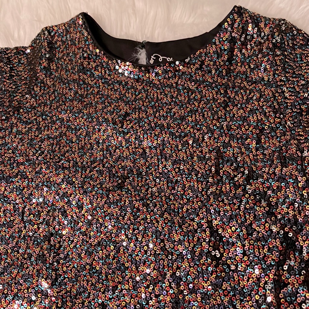 Girls 10/12 Sequin Dress